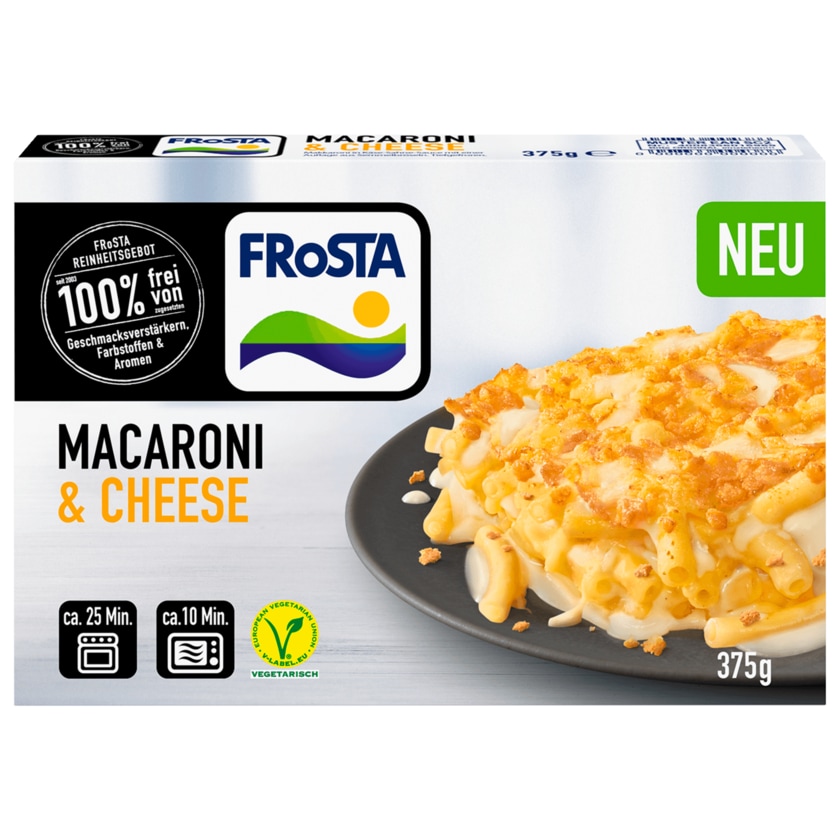 Frosta Macaroni & Cheese 375g